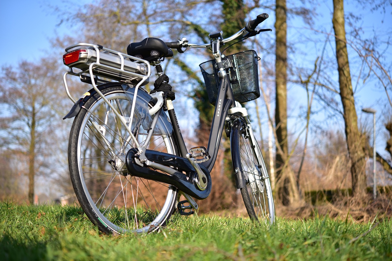 Neem een ​​elektrische fiets